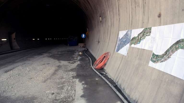 Στην κυκλοφορία παραδόθηκε η Εθνική Οδός στο ύψος των Τεμπών