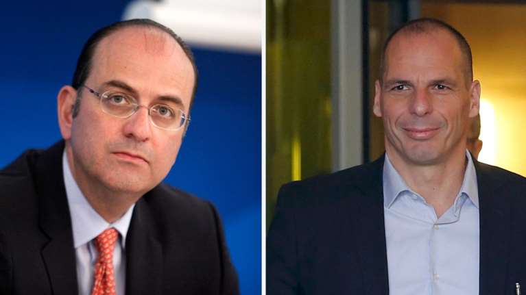 Άγριος καυγάς στο Twitter μεταξύ Βαρουφάκη και Λαζαρίδη