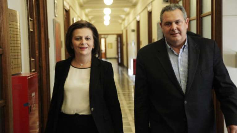 Χρυσοβελώνη: Η σχέση μου με τον Καμμένο βρίσκεται υπό αναθεώρηση