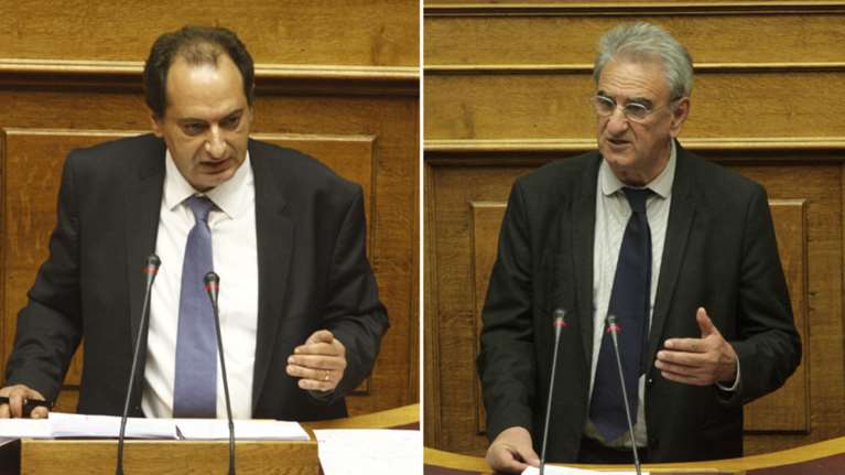 Κόντρα Σπίρτζη - Λυκούδη στη Βουλή για τα αστικά λεωφορεία