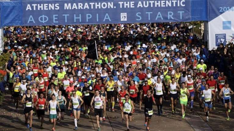 Πάνω από 50.000 δρομείς στον Μαραθώνιο της Αθήνας- Ρεκόρ συμμετοχών