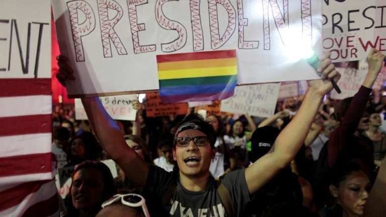 ΗΠΑ: Εξακολουθεί να δημιουργεί αντιδράσεις η εκλογή Τραμπ