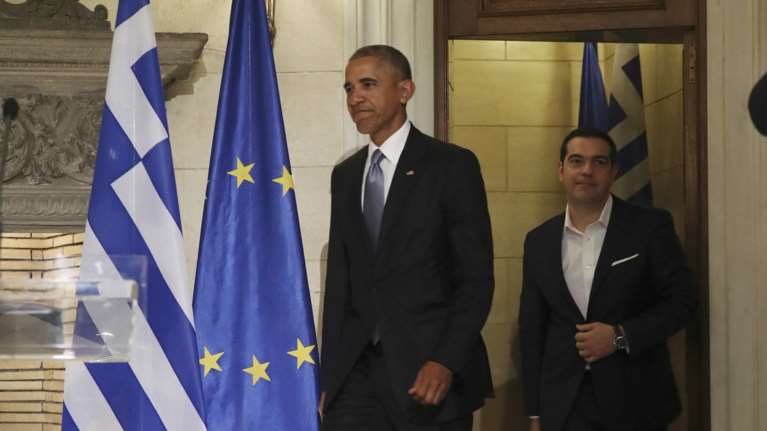 Bild: Ο Ομπάμα είχε μόνο θερμά λόγια στις αποσκευές του