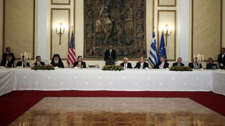 Το δείπνο στο Προεδρικό Μέγαρο με τον φακό του Sooc