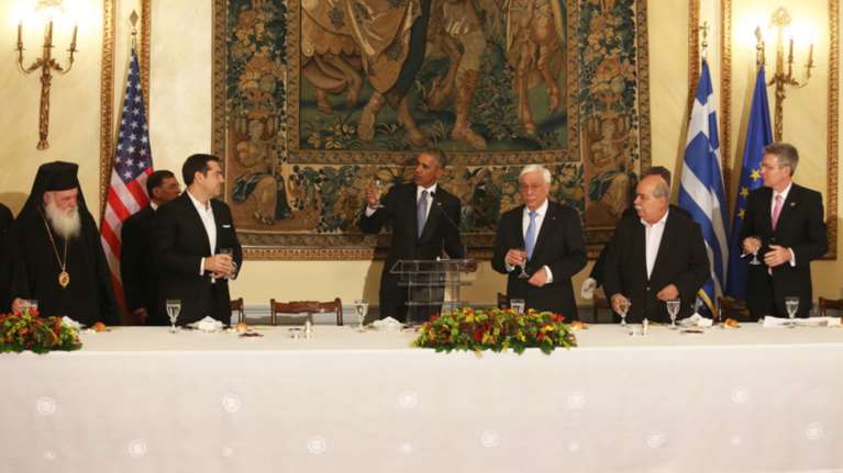 Έλληνας υπουργός σε Ομπάμα: Σε ψήφισα δύο φορές και θα το ξαναέκανα