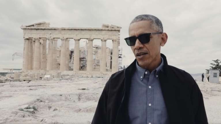 Το βίντεο-μήνυμα του  Ομπάμα από την Ακρόπολη για τη Δημοκρατία