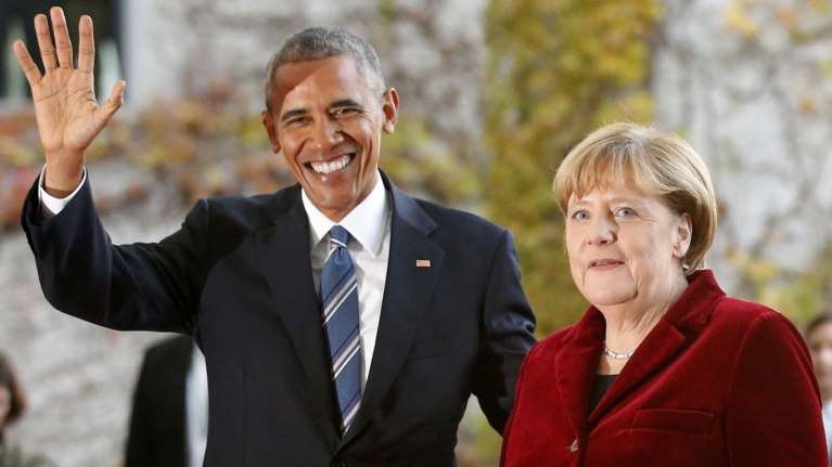 Ενα μήνυμα και μια «ειδική αποστολή» από τον Ομπάμα στη Μέρκελ