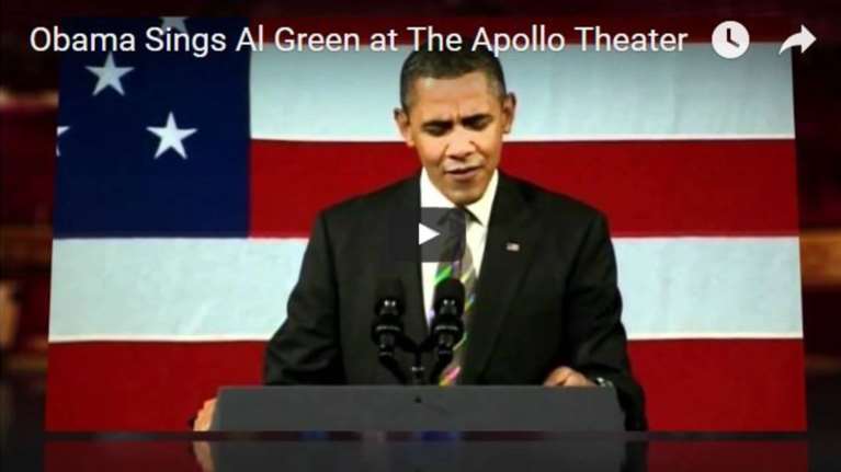 Οταν ο Ομπάμα τραγουδούσε το «Let’s Stay Together» στο Χάρλεμ video