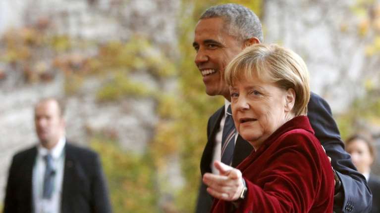 Ομπάμα για Μέρκελ: Αξιόπιστη, αγωνίζεται για τις αρχές της