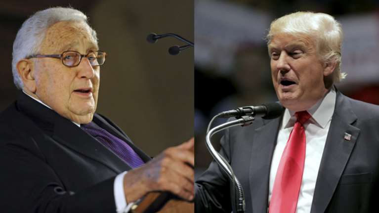 Η μυστική συνάντηση του Τραμπ με τον «γκουρού της διπλωματίας» Χ.Κίσινγκερ