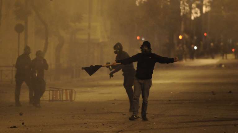 Τερμάτισαν την κατάληψη του κτιρίου Γκίνη οι αντιεξουσιαστές