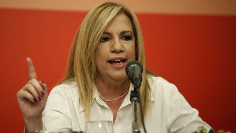 Γεννηματά: Δεν τίθεται θέμα διαγραφής του Ευάγγελου Βενιζέλου