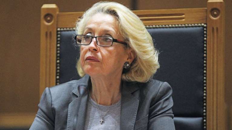 Προσλήψεις δικαστικών ζητά από τον Κοντονή η Βασιλική Θάνου