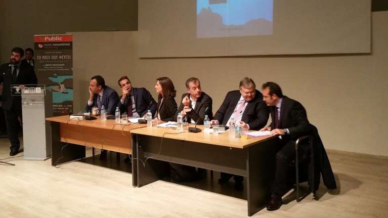 Η «συγκατοίκηση» Μητσοτάκη,Βενιζέλου και Θεοδωράκη  - φωτό-