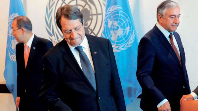 Ναυάγιο στο Μοντ Πελεράν στις διαπραγματεύσεις για το Κυπριακό