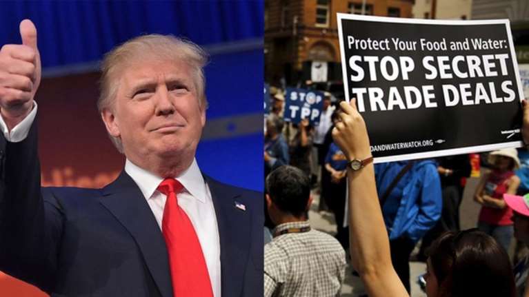 Τραμπ: Θα αποσύρει τις ΗΠΑ από την TPP μόλις αναλάβει πρόεδρος