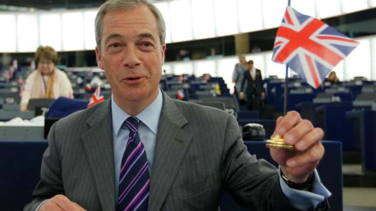 Το κόμμα Φάρατζ έκανε εκστρατεία υπέρ του Brexit με ...χρήματα της ΕΕ