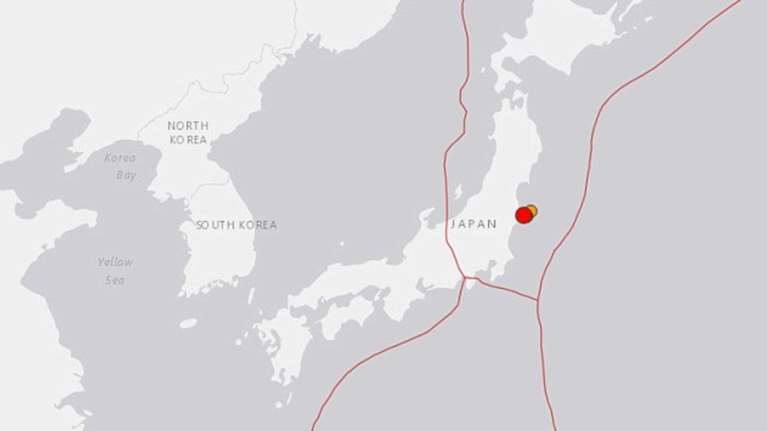 Μεγάλος σεισμός 6,1 βαθμών της κλίμακας Ρίχτερ στην Ιαπωνία