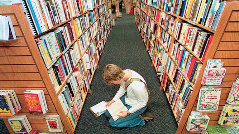 Μία ημέρα με τo παιδί μου στο βιβλιοπωλείο!