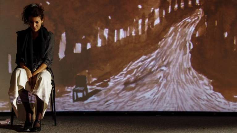 Η αφήγηση της Αντιγόνης, η ιστορία της προσφυγιάς, στο Ίδρυμα  Κακογιάννη