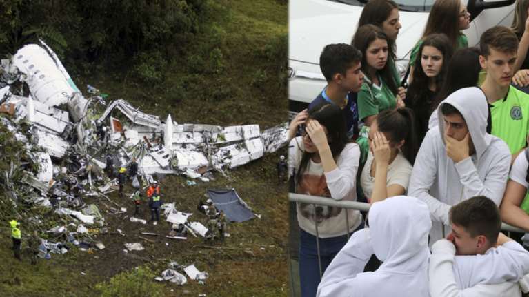 Οδύνη στην Κολομβία από τη συντριβή που ξεκλήρισε ομάδα