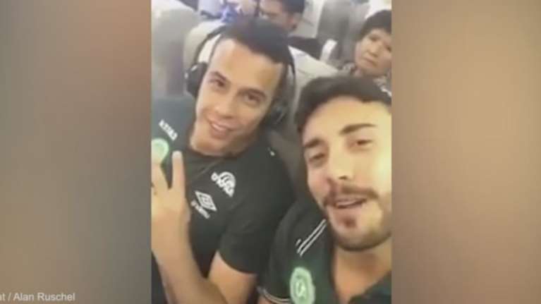 Το τελευταίο βίντεο των ποδοσφαιριστών πριν την τραγωδία - βίντεο-