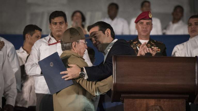 Καρέ καρέ η επίσκεψη και η ομιλία Τσίπρα στην Κούβα για τον Κάστρο