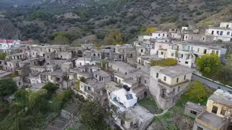 Το χωριό - φάντασμα της Κρήτης σε ένα video που κόβει την ανάσα