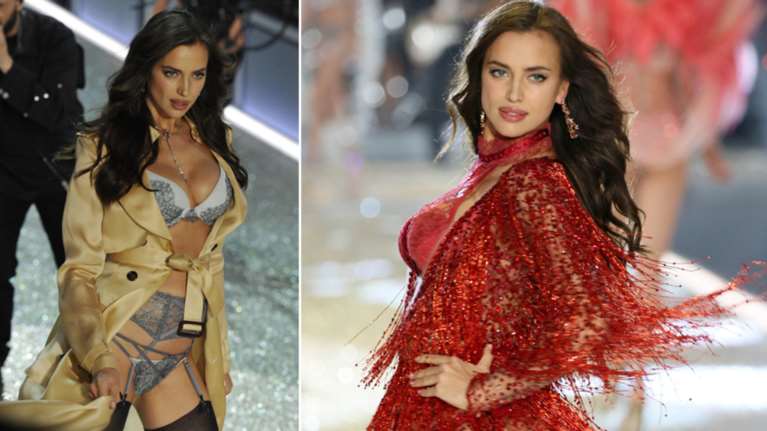 Ιρίνα Σάικ:Εγκυος και πιο σέξι από ποτέ στην πασαρέλα της Victoria&#39;s Secret