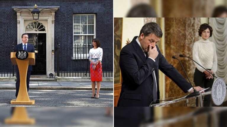 Πρώτες κυρίες στη σκιά των ηττημένων συζύγων τους - διαφορές και ομοιότητες