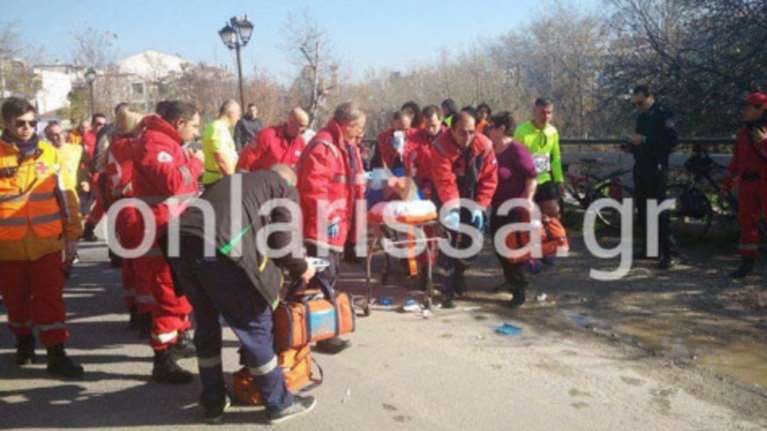 40χρονος αθλητής έπαθε ανακοπή στον ημιμαραθώνιο της Λάρισας