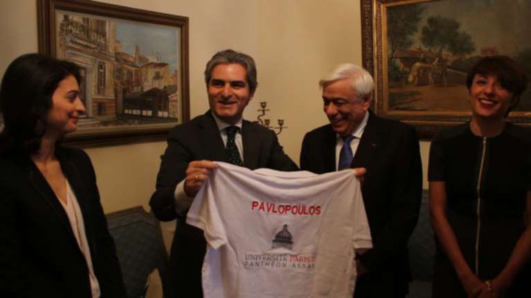 Ο Προκόπης Παυλόπουλος στη &quot;Μικτή Κόσμου&quot; της Αργώ