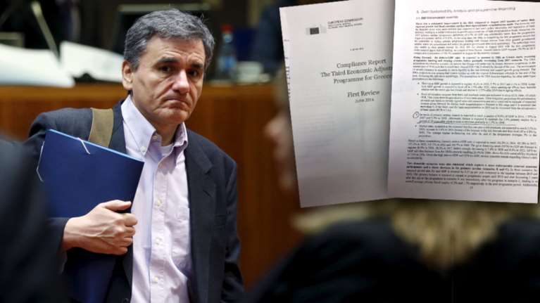 Ντουκουμέντο:Για μια 10ετία πλεόνασμα 3,5% δέχθηκε η κυβερνηση