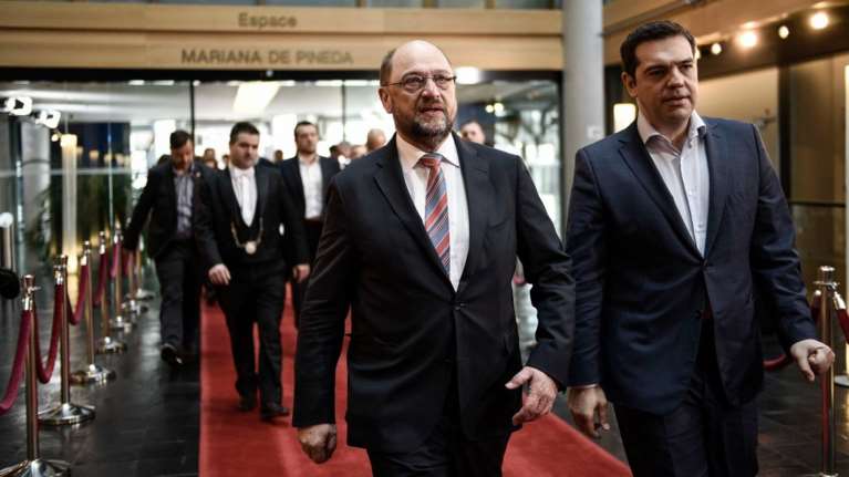 Non paper Μαξίμου: Στη γραμμή Μοσκοβισί ο Σουλτς, συνάντηση με Τσίπρα