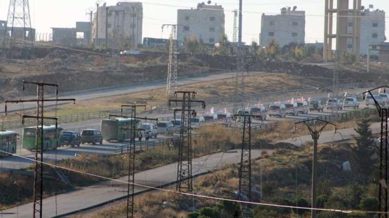 Συνεχίζεται η εκκένωση του Χαλεπίου από τους αντικαθεστωτικούς