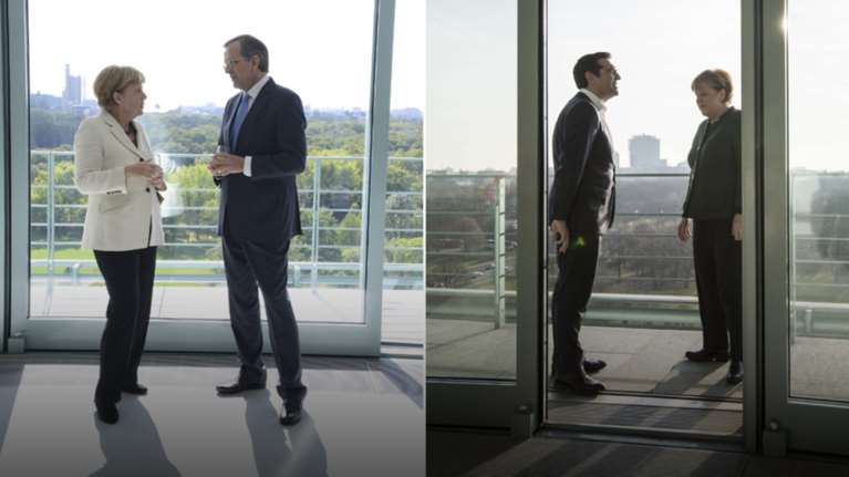 Το «τείχος του Βερολίνου»: Από τον Σαμαρά το 2014 στον Τσίπρα