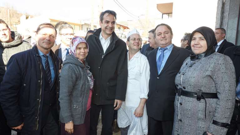 Μητσοτάκης: Ισονομία και ισοπολιτεία για τη Θράκη