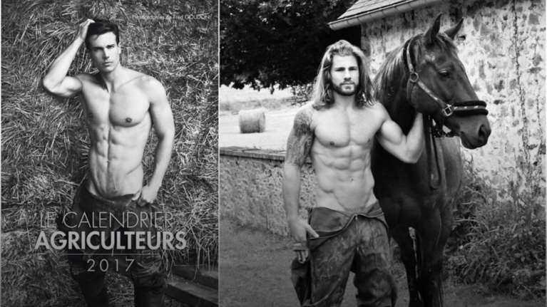 Σέξι γάλλοι αγρότες. Ενα αλλιώτικο ημερολόγιο για το 2017.