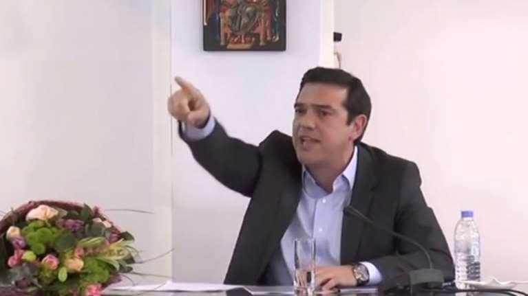 Ενταση και καυγάς Τσίπρα με αγρότες σε σύσκεψη στην Κρήτη