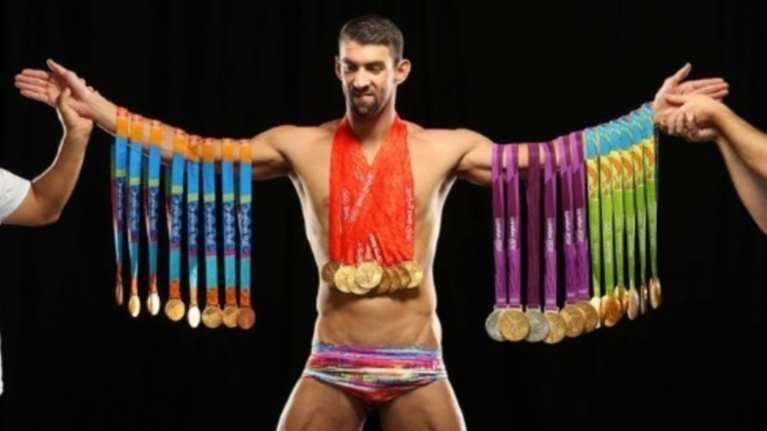 Ο Μ.Φέλπς αρχίζει την...άρση βαρών: η ευρηματική φωτογράφηση