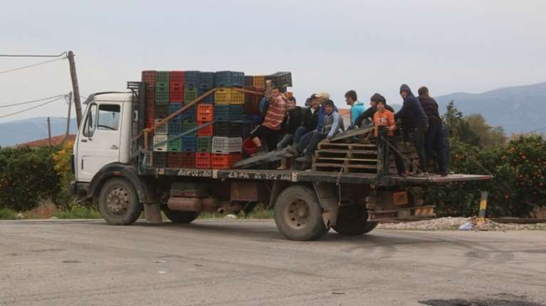 Σκλάβοι στα πορτοκαλοχώραφα της ντροπής στο Ναύπλιο