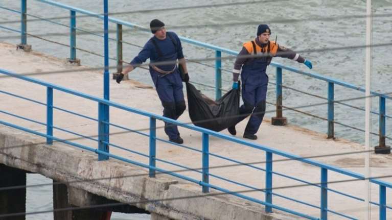 Συγκλονιστικές φωτογραφίες από τις έρευνες στη Μαύρη Θάλασσα