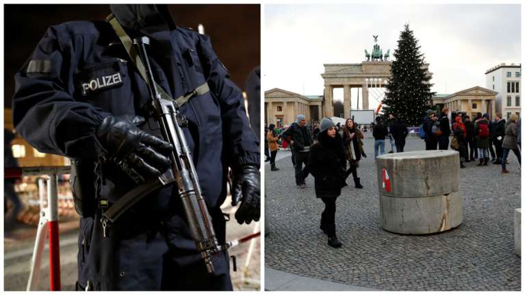 Από το φόβο «ξαναχτίζουν» τείχη στο Βερολίνο - φωτό -