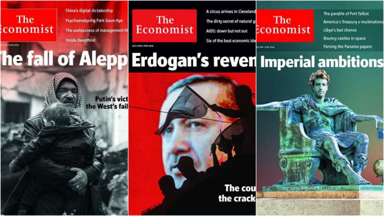Τα 10 εξώφυλλα τoυ Economist που γράφουν την ιστορία του 2016