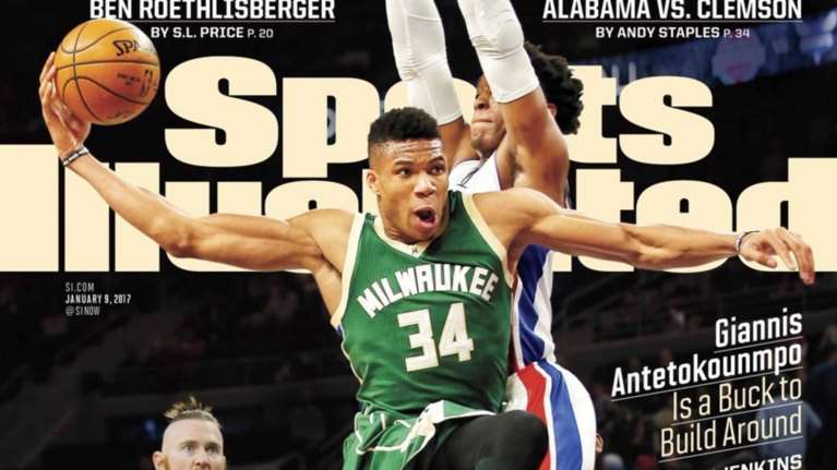 Στο εξώφυλλο του Sports Illustrated ο Γιάννης Αντετοκούνμπο