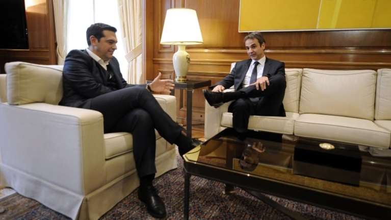 Η γραμμή Μητσοτάκη στη συνάντηση με Τσίπρα για το Κυπριακό