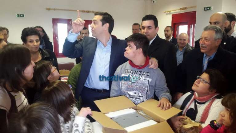 Τα αστεία του Τσίπρα για τον ΠΑΟΚ, τον Άρη και τον...Τσίπρα