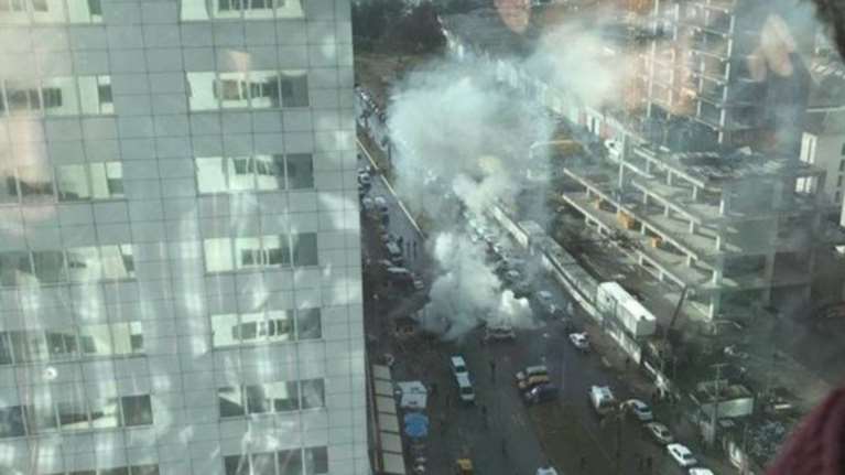 Η στιγμή της μεγάλης έκρηξης σε δικαστήριο της  Σμύρνης