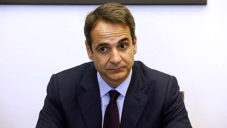 Ο παράξενος επισκέπτης που συνάντησε σήμερα ο Κυριάκος