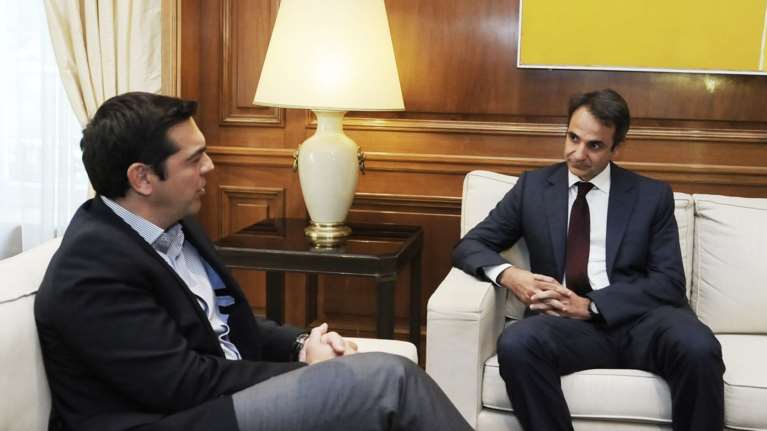 Προβληματισμός Κυριάκου για Κυπριακό μετά τη συνάντηση με Τσίπρα